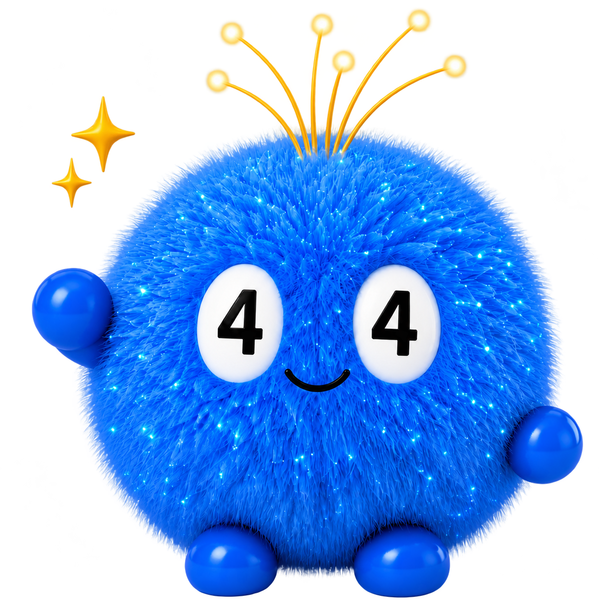 申し込みを案内するピカりん